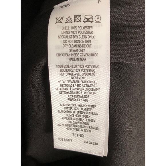 French Connection Sequin Mini Skirt Women's Size 6 Black/Gold NEW - Picture 6 of 6